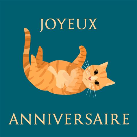 Joyeux anniversaire chat GIFs. 40 cartes de vœux。